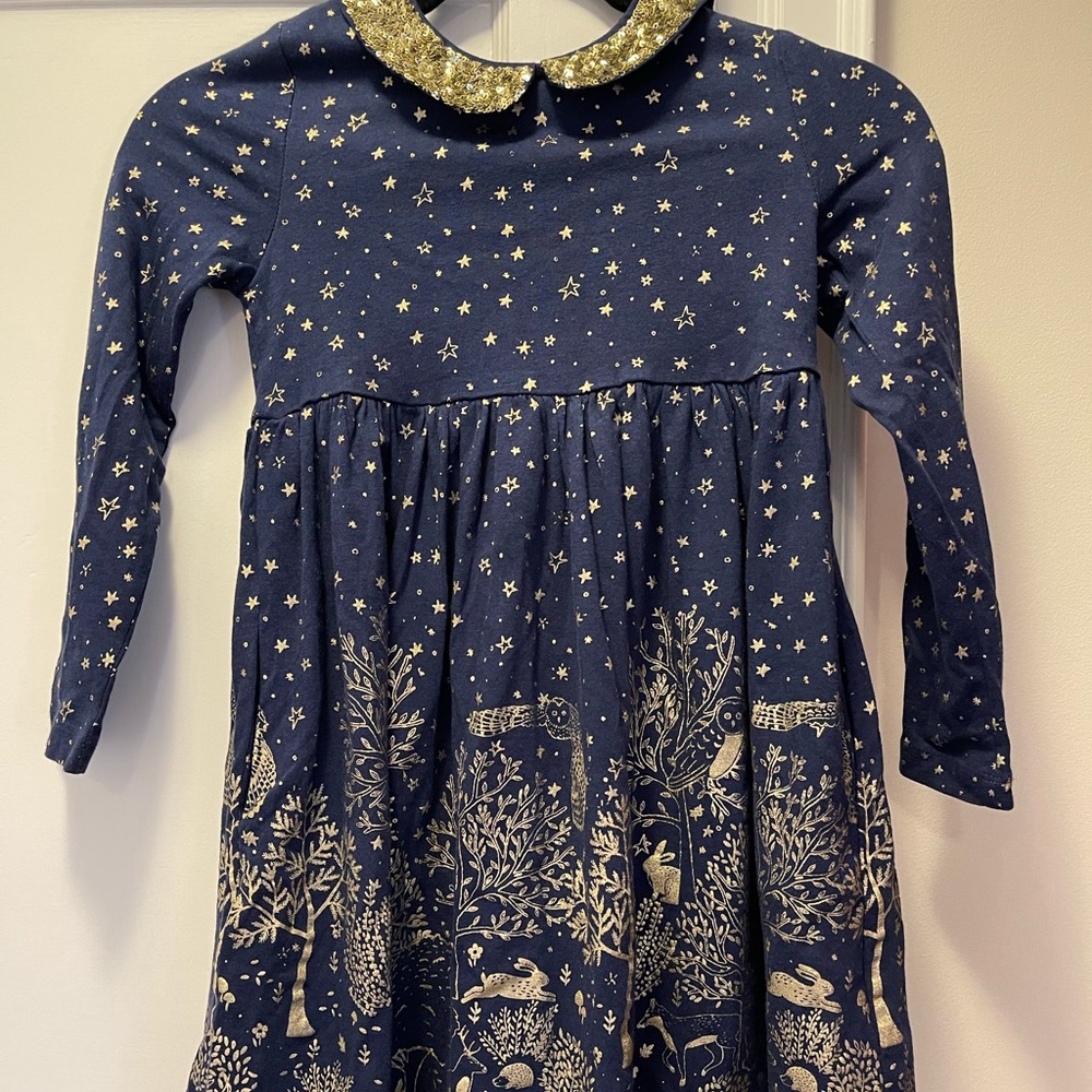 Mini Boden girls 7-8yr dress, new without tags